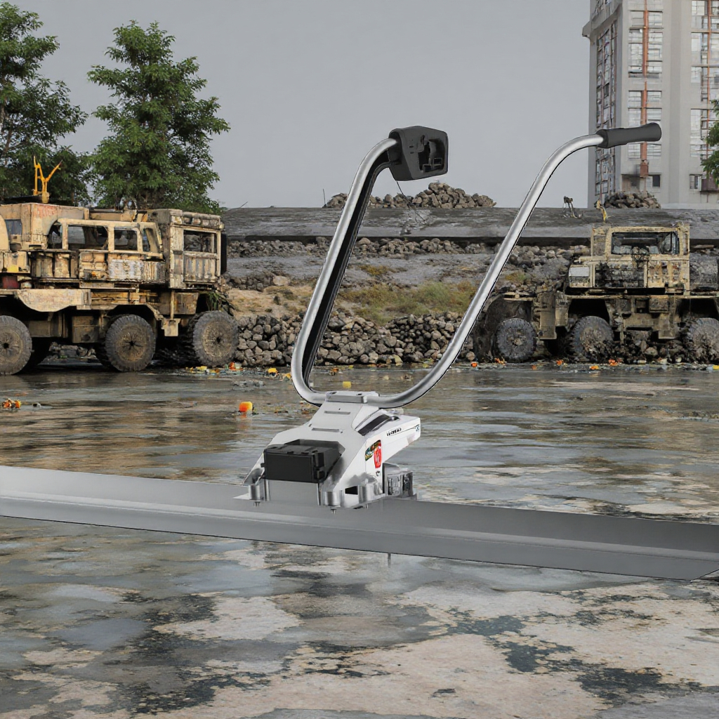 Concrete Screed Vibrator - Construction Equipment Electric Vibrating Screed Internal/External