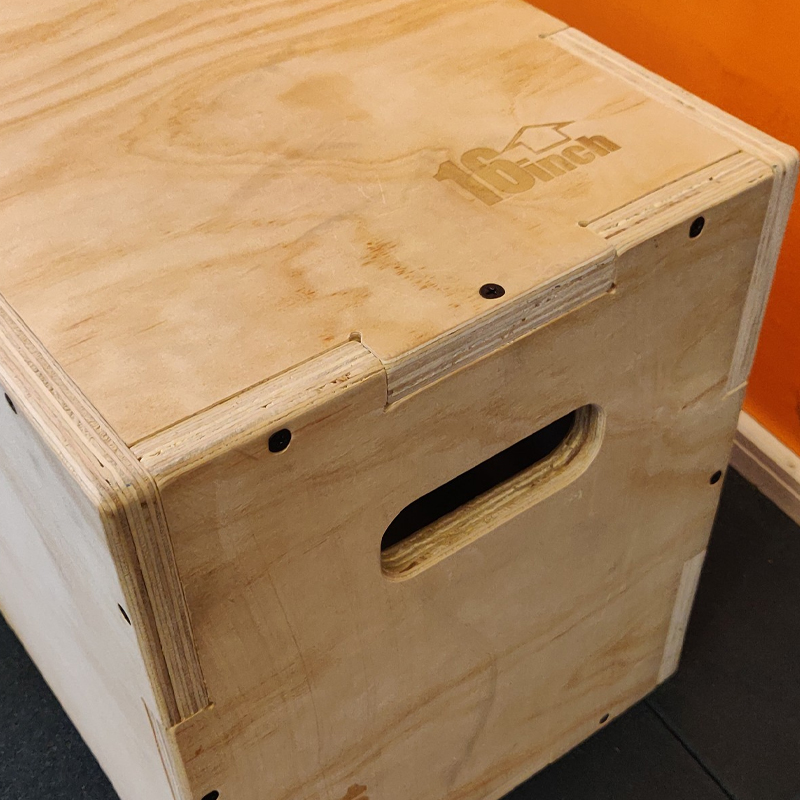 Heavy Equipment Training - 3 In 1 Wooden Fitness Plyometric