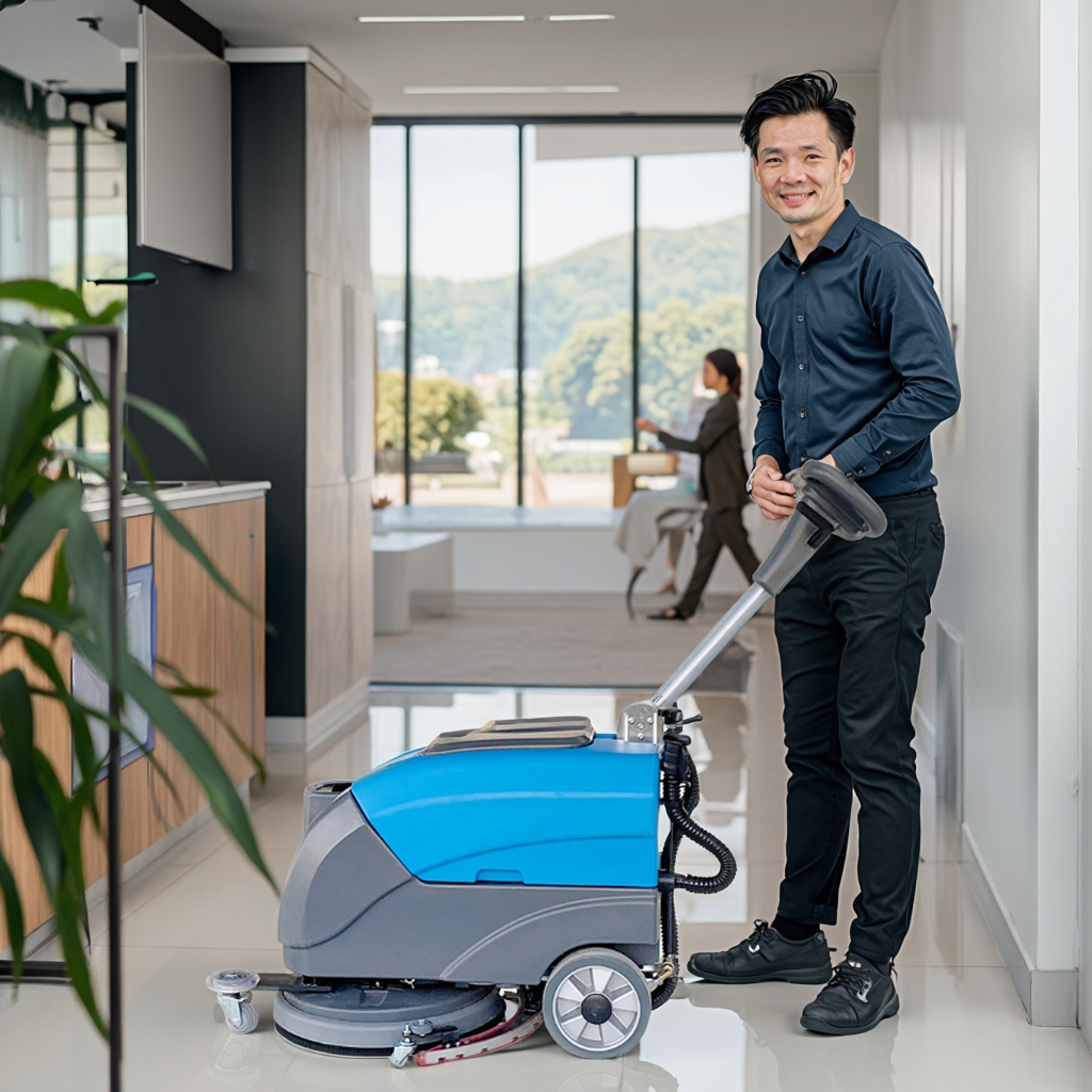 Heavy Equipment Sales - Industrial Machinery Cleaning Floor Electric Hand