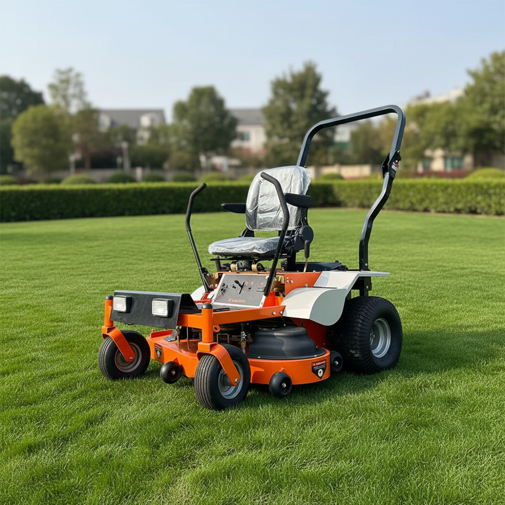 Heavy Equipment Landscaping - Heavy Commercial Zero Turn Lawn Mower