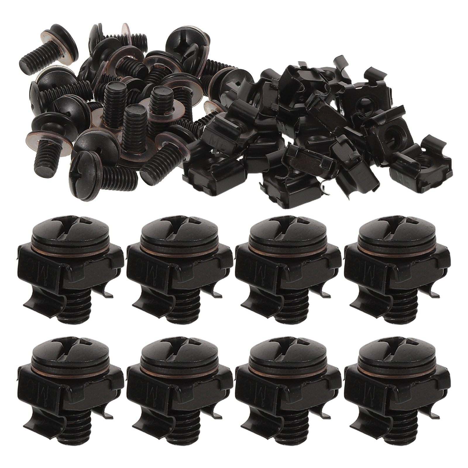 40Pcs Rack Mount Screws M6x14m - Heavy Equipment Bundle recensione e prezzo