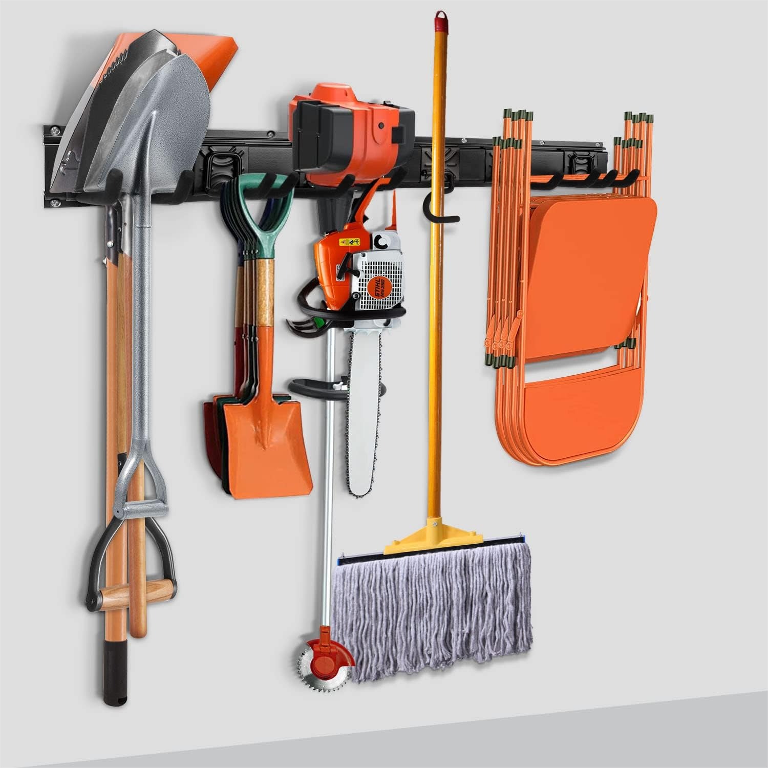 Garden Tool Storage Rack, 6 Mu - Heavy Equipment Landscaping recensione e prezzo