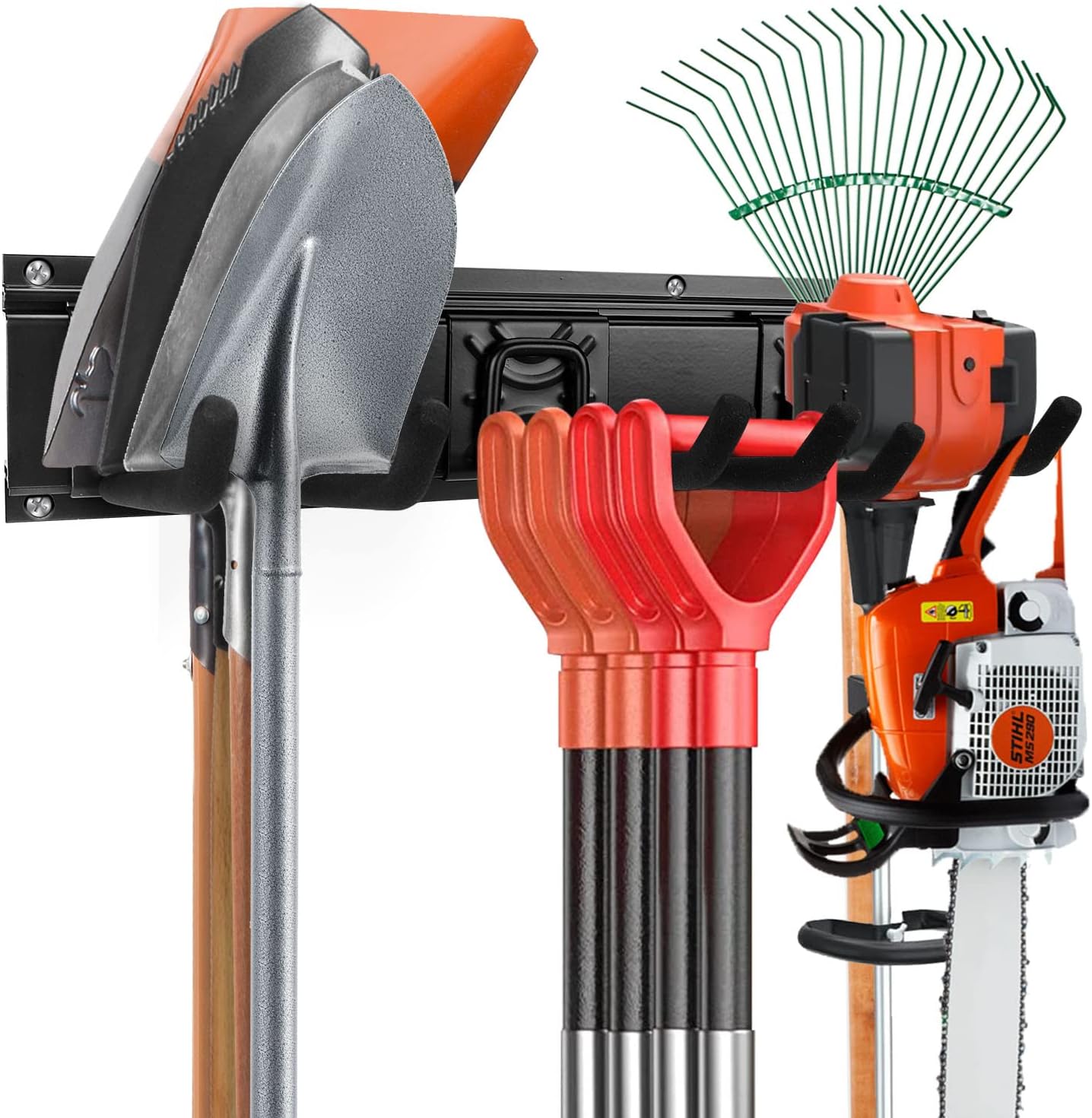 Garden Tool Storage Rack, 6 Mu - Heavy Equipment Landscaping recensione e prezzo