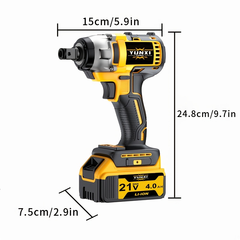 21V Impact Wrench Set, Equippe - Heavy Equipment De recensione e prezzo