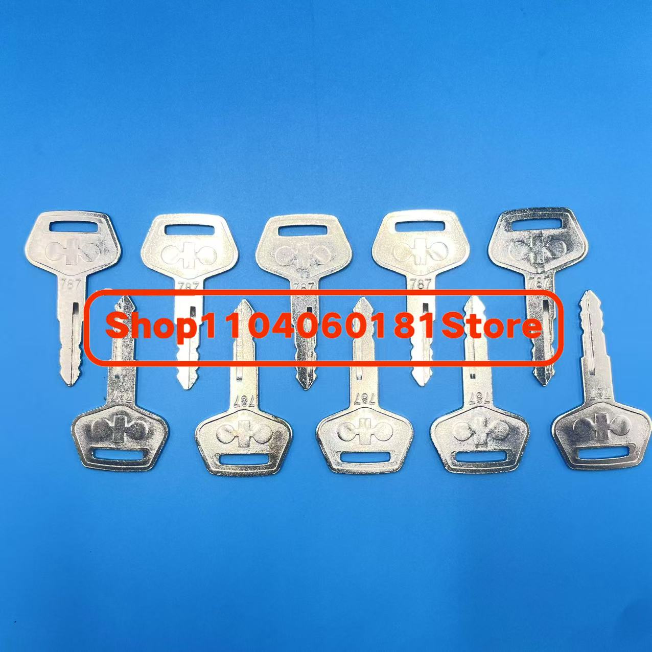 10 Pcs #787 KEYS TR2611434 Fit - Heavy Equipment Komatsu recensione e prezzo