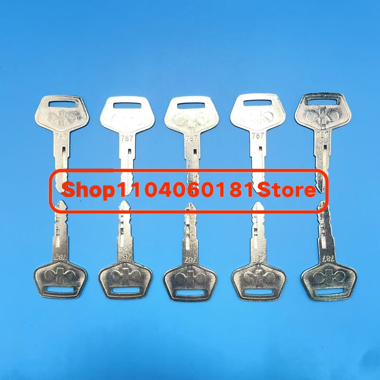 10 Pcs #787 KEYS TR2611434 Fit - Heavy Equipment Komatsu recensione e prezzo