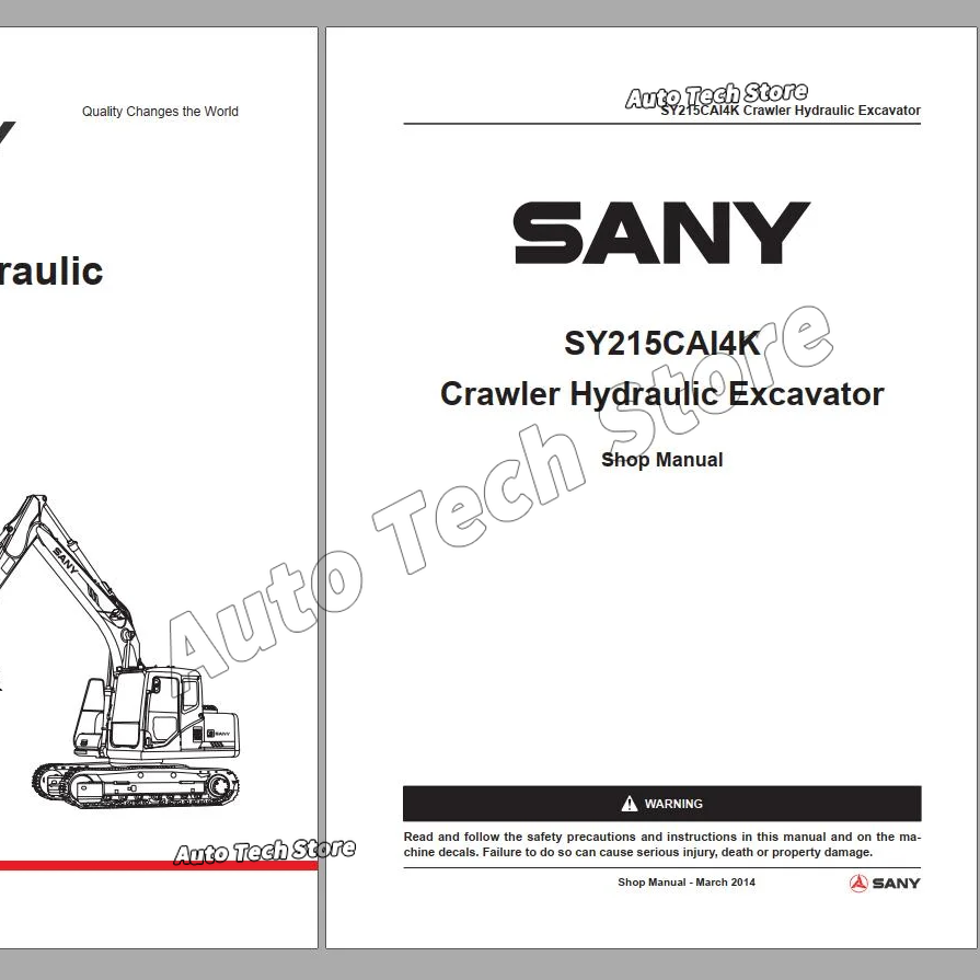 For Sany Heavy Equipment Shop  - Heavy Equipment Pdf recensione e prezzo