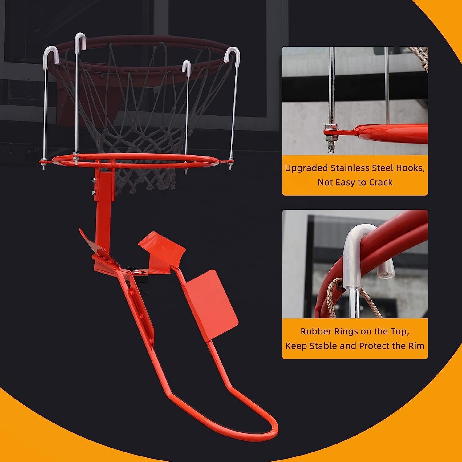 Heavy-Duty Steel Basketball Re - Heavy Equipment Training recensione e prezzo