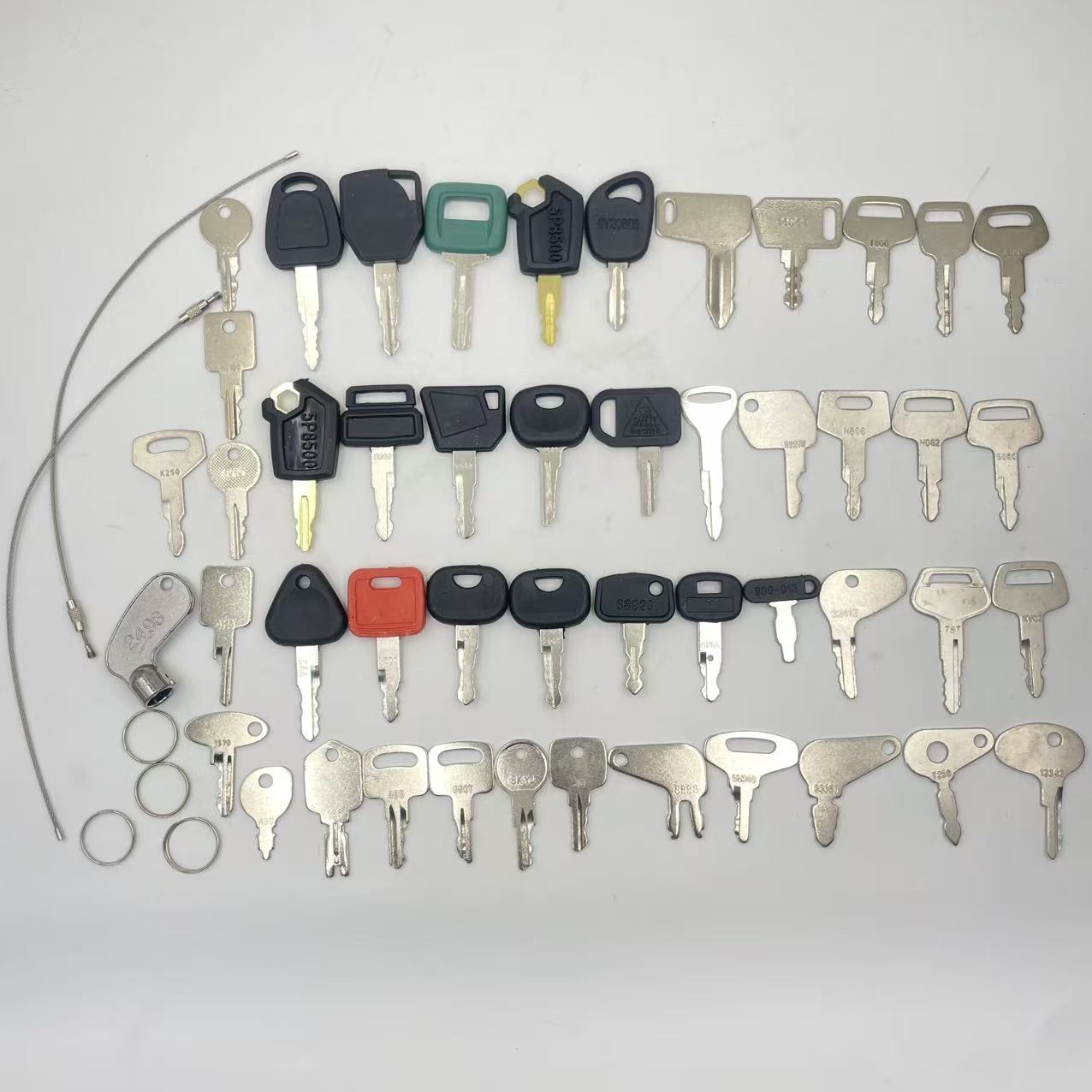 48PCS Heavy Equipment Keys Set - Heavy Equipment Komatsu recensione e prezzo