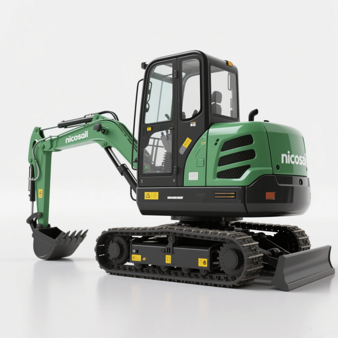 Compact 3-Ton Small Excavator  - Heavy Equipment Landscaping recensione e prezzo