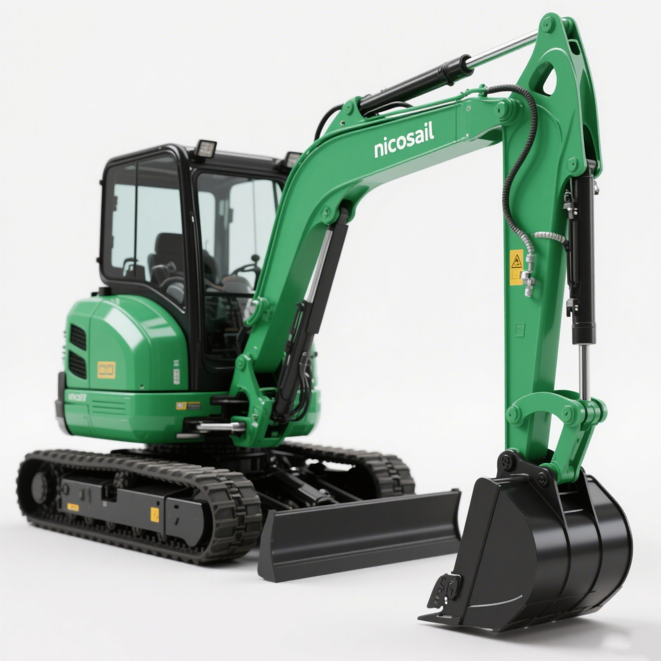 Compact 3-Ton Small Excavator  - Heavy Equipment Landscaping recensione e prezzo