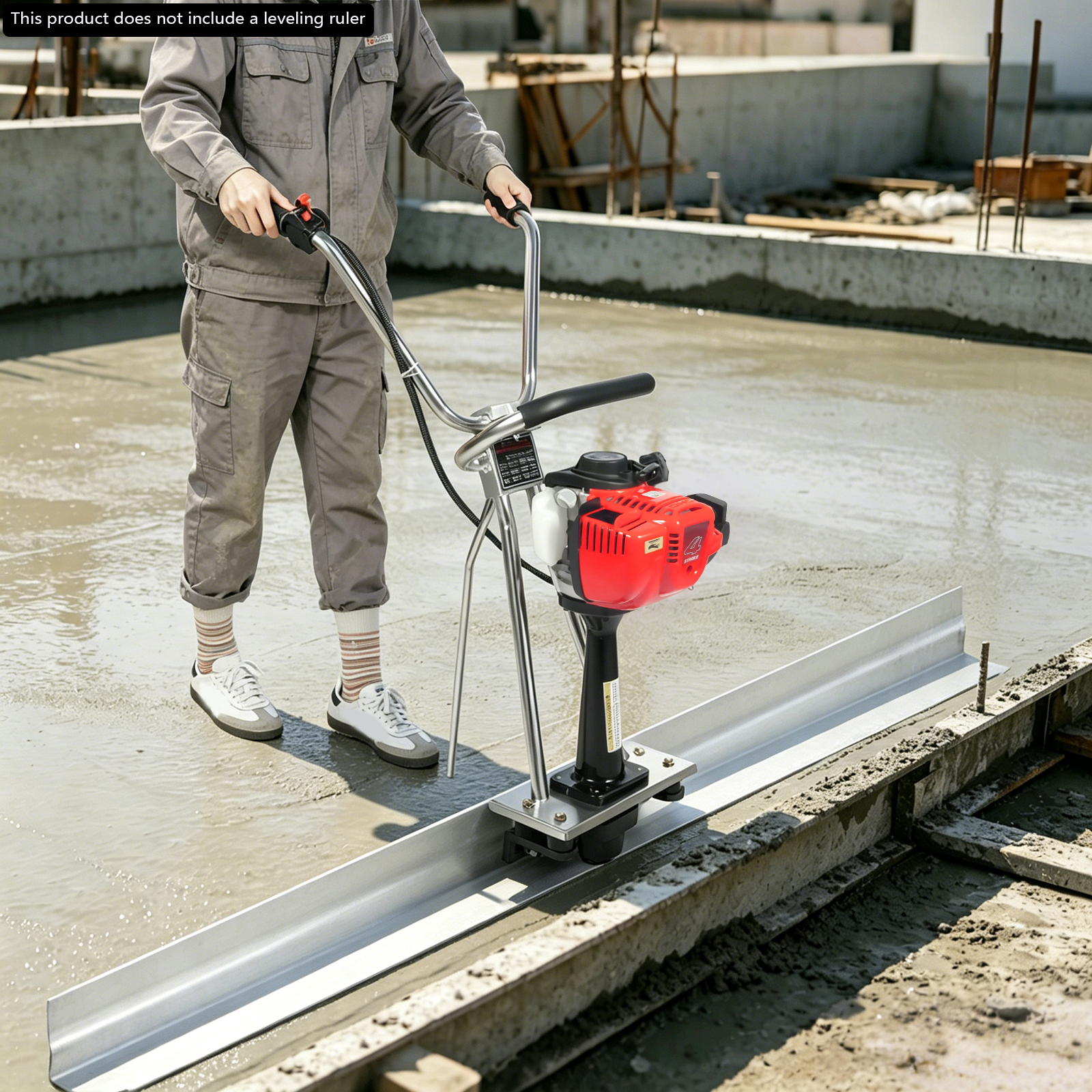 35.8CC 4-Stroke Air Cooled Con - Concrete Screed Vibrator recensione e prezzo