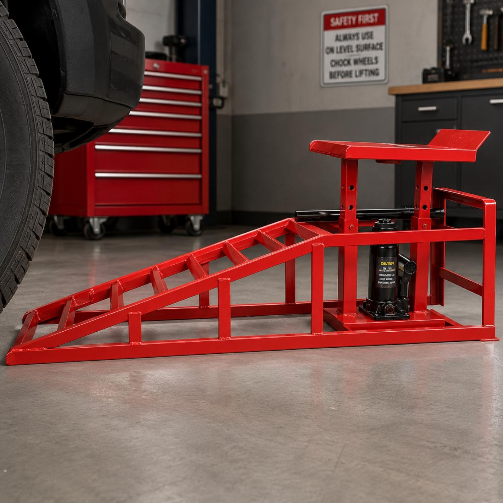 Car Service Ramp Raised Platfo - Heavy Equipment Garage recensione e prezzo
