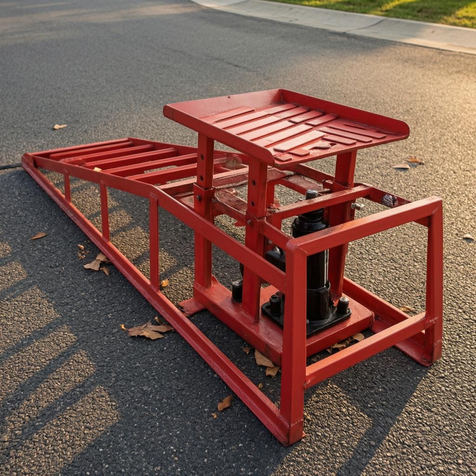 Car Service Ramp Raised Platfo - Heavy Equipment Garage recensione e prezzo