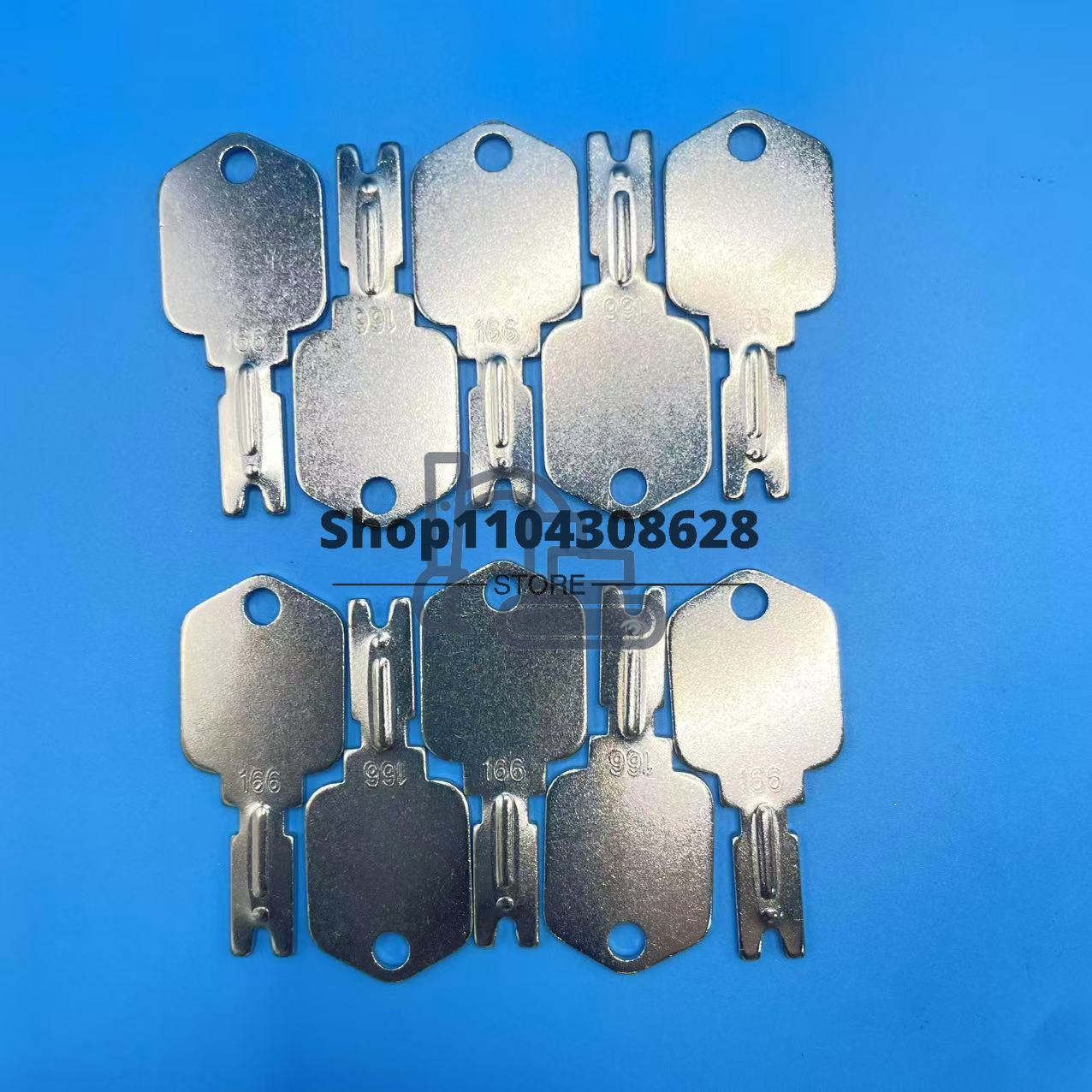 10PCS 166 Ignition Keys Forkli - Heavy Equipment Komatsu recensione e prezzo