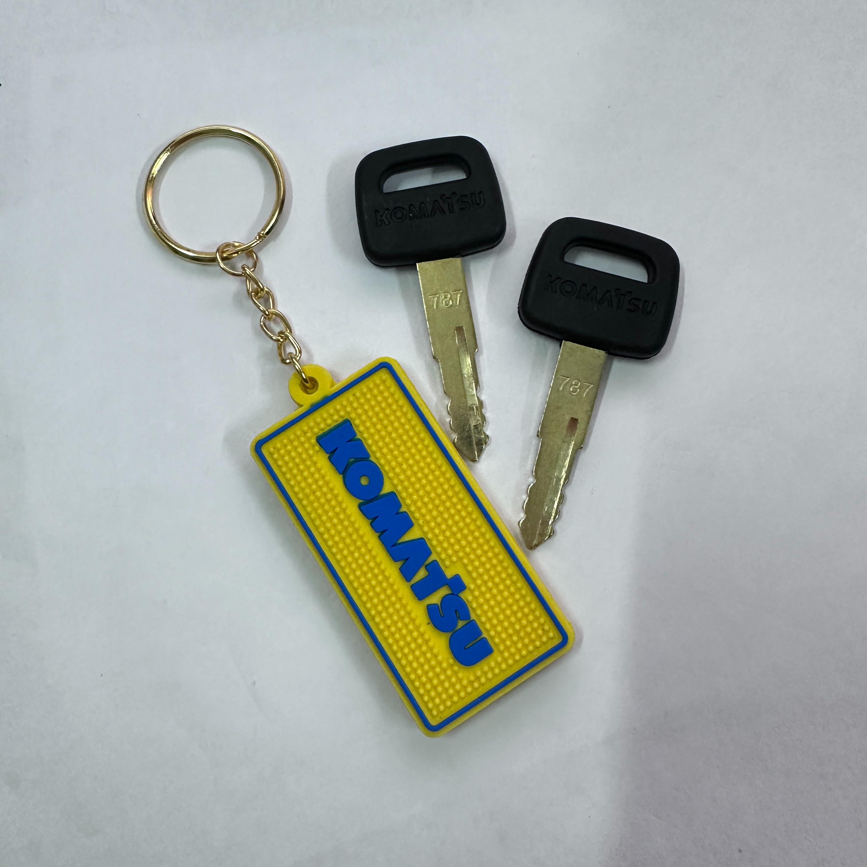 F0001 For komatsu Keychain PC- - Heavy Equipment Komatsu recensione e prezzo