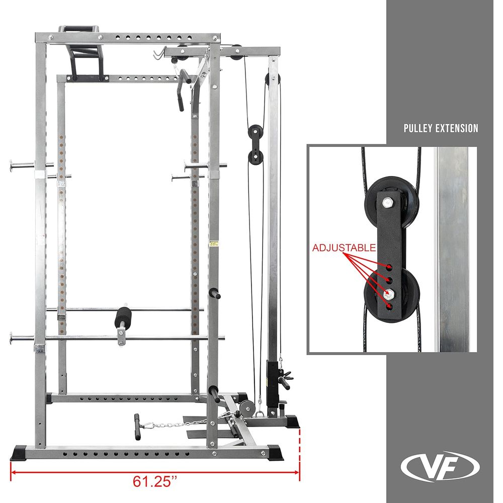 Heavy-Duty Squat Rack Combo wi - Heavy Equipment Bundle recensione e prezzo