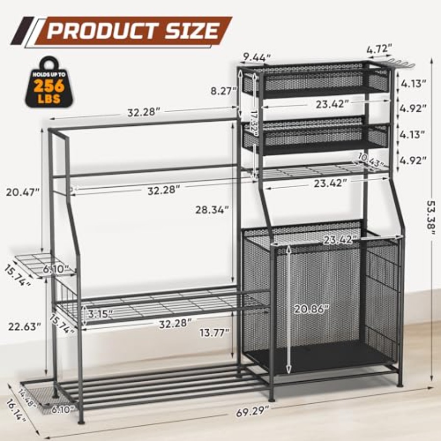 Garage Sports Equipment Organi - Heavy Equipment Garage recensione e prezzo