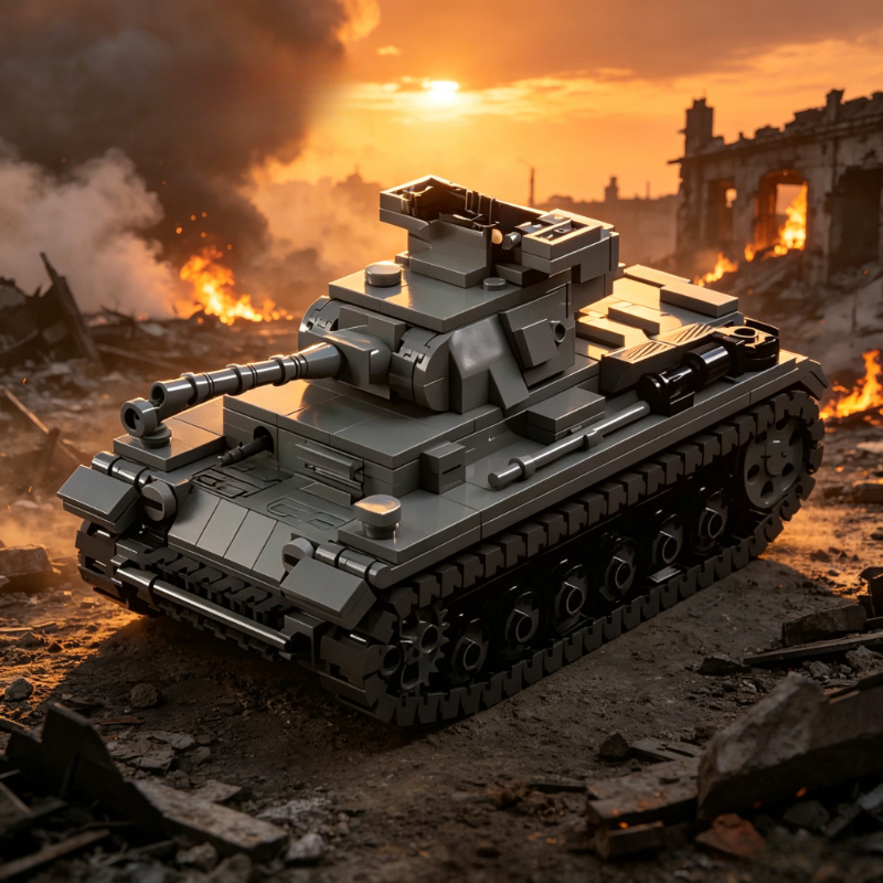 MOC WW2 F-type Heavy Tank War  - Heavy Equipment Certificate recensione e prezzo