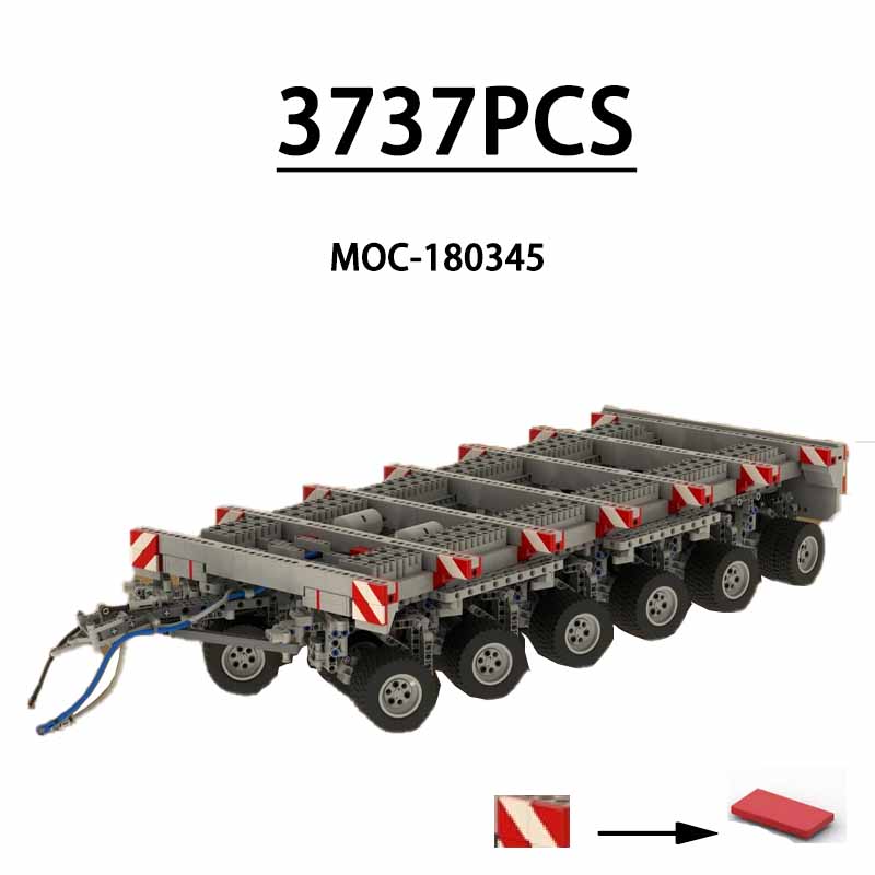 Multi-Axle Double Line Modular - Heavy Equipment Certificate recensione e prezzo