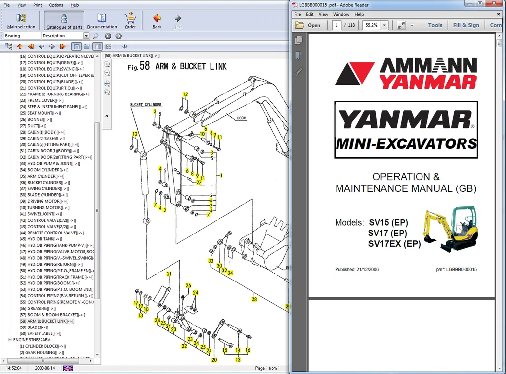 AutoDVD Yanmar Heavy Equipment - Heavy Equipment Pdf recensione e prezzo