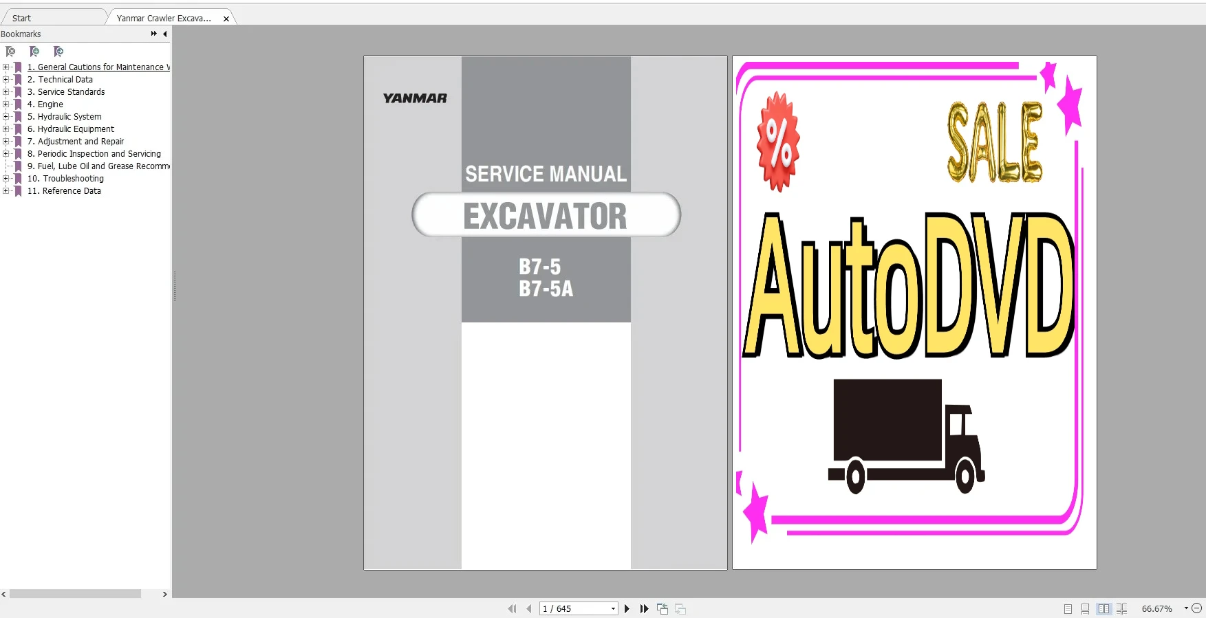 AutoDVD Yanmar Heavy Equipment - Heavy Equipment Pdf recensione e prezzo