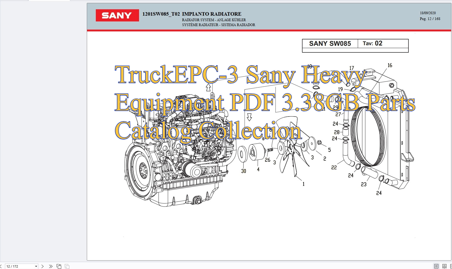 TruckEPC-3 Sany Heavy Equipmen - Heavy Equipment Pdf recensione e prezzo